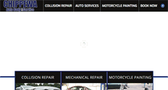 Desktop Screenshot of chippewaautobody.com